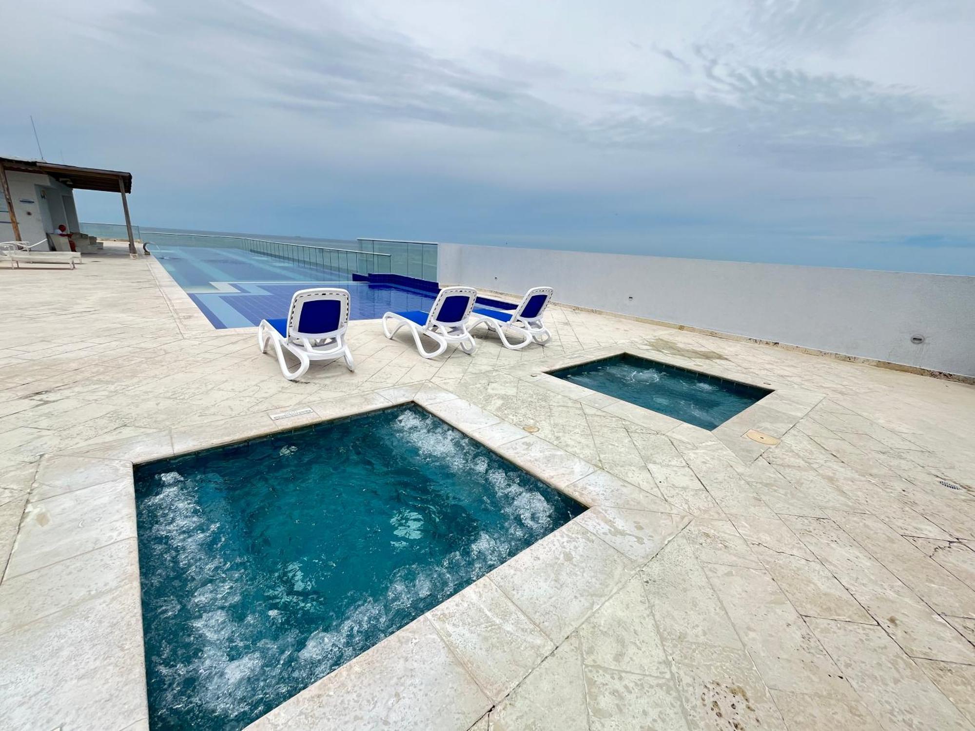 Apartamento Ocean Drive Apto Con Piscina Infinity Cartagena